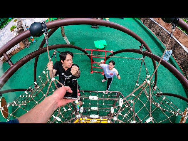 I STEAL HER PHONE (Epic  Parkour  POV)