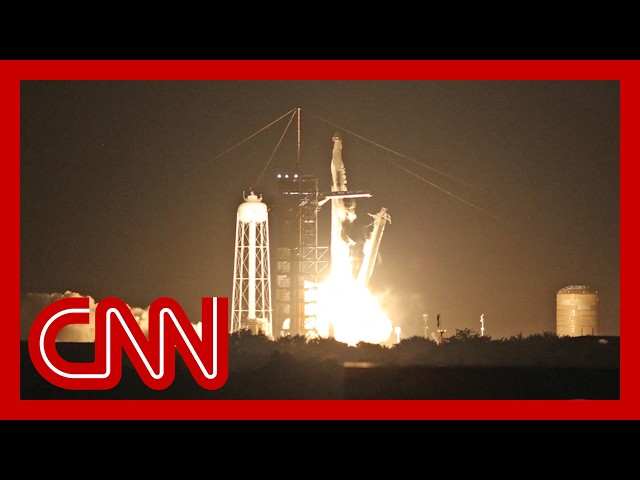 Daring new space mission launches. Watch the moment