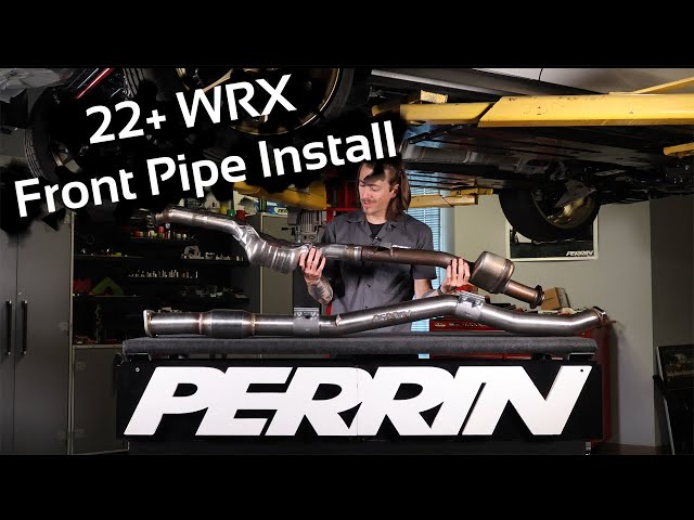 PERRIN 22+ WRX Front Pipe Install (How To)