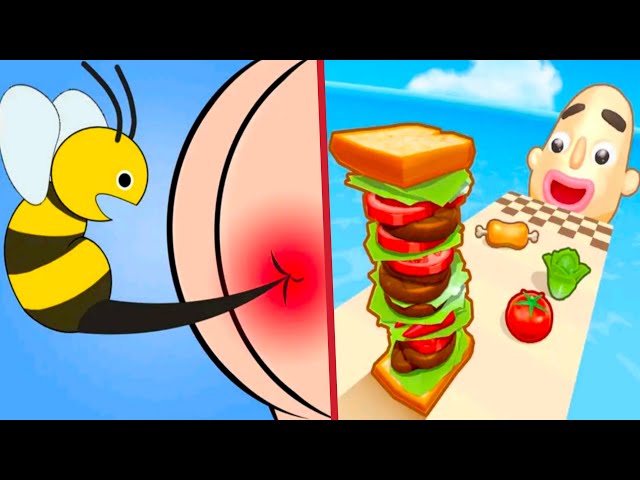 Help Me Tricky Story vs Sandwich Runner - All Levels Gameplay (Android,iOS)