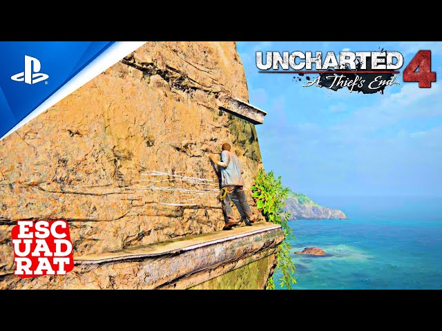 4K HDR10 60FPS - Uncharted 4: A Thief's End PS5 - Ultra High Realistic Graphic (Performance Mode)