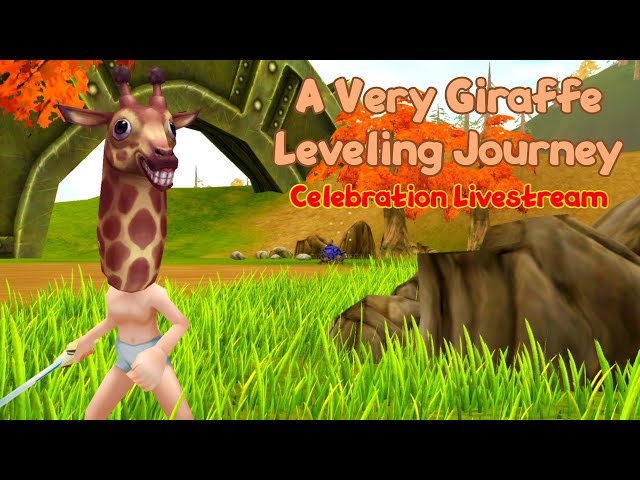 A Very Giraffe Leveling Journey [1K Subscriber Special Livestream]