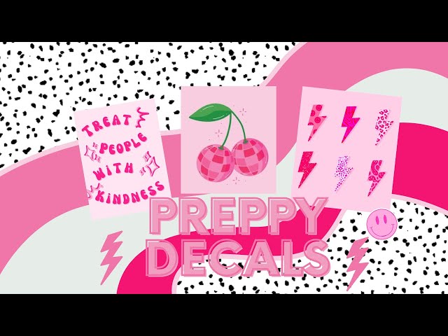 Preppy Decals for Bloxburg, Berry avenue, Royale high Journals (Siimplykiwi)(Roblox)(Preppy)