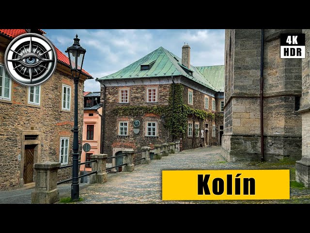 Walking Tour of Kolín Old Town 🇨🇿  Czech Republic  4k HDR ASMR