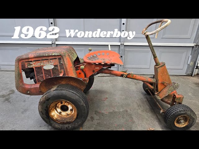 Restoring a 1960's Simplicity Tractor