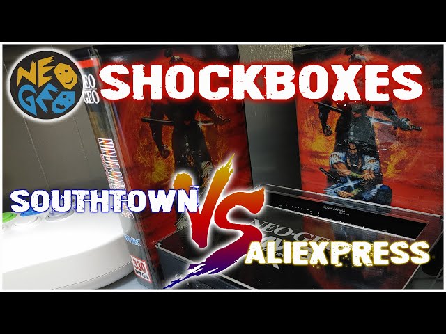 Neo Geo MVS Southtown Shockboxes and Inserts