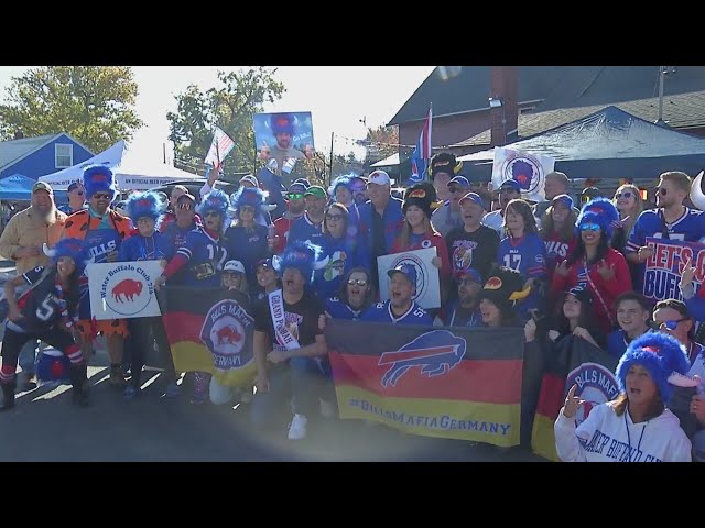 'Bills Mafia Germany' travels to Orchard Park for Bills vs. Titans game