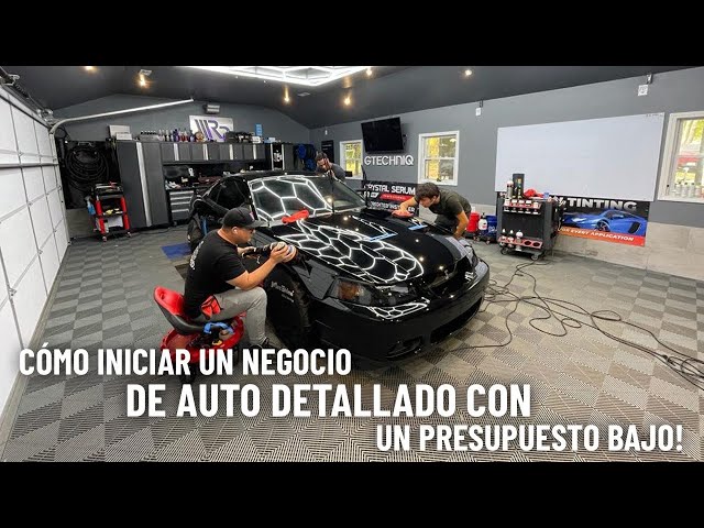 Cómo iniciar un negocio de auto detallado con un presupuesto bajo! Car detailing in Richmond VA