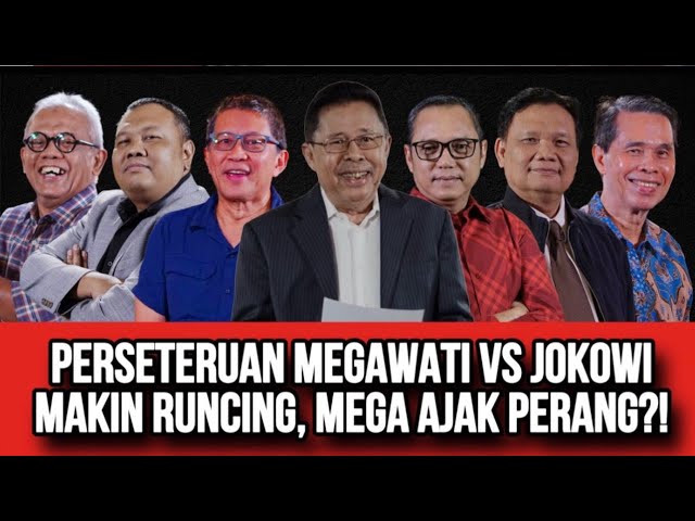 PERSETERUAN MEGAWATI VERSUS JOKOWI MAKIN RUNCING // MEGA AJAK PERANG?