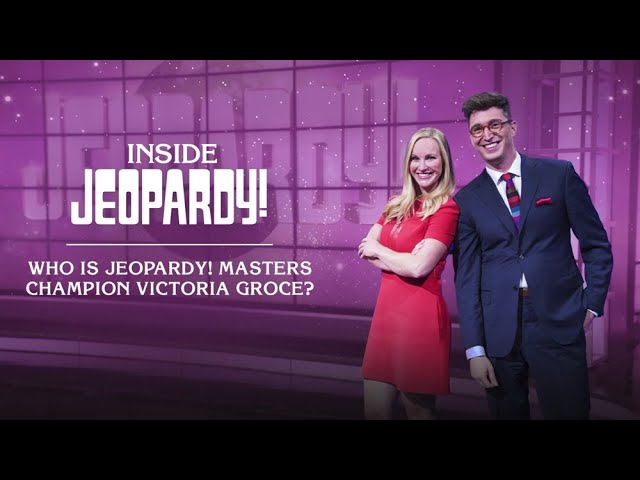 Who is Jeopardy! Masters Champion Victoria Groce? | Inside Jeopardy! | JEOPARDY!