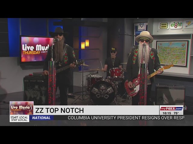 ZZ Top Notch performs live on FOX8 Part I