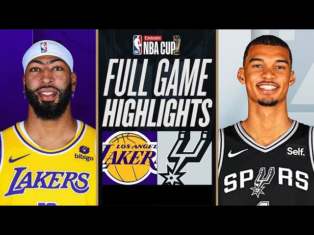 LAKERS vs SPURS | EMIRATES NBA CUP FULL GAME HIGHLIGHTS | November 16, 2024 | Spurs vs Lakers NBA 2K