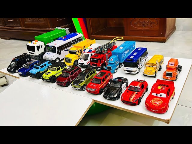 Box Full Of Model Car: Porsche, Nissan, Tesla, Maserati, Peugeot, Volvo, Renault, Subaru, Lexus