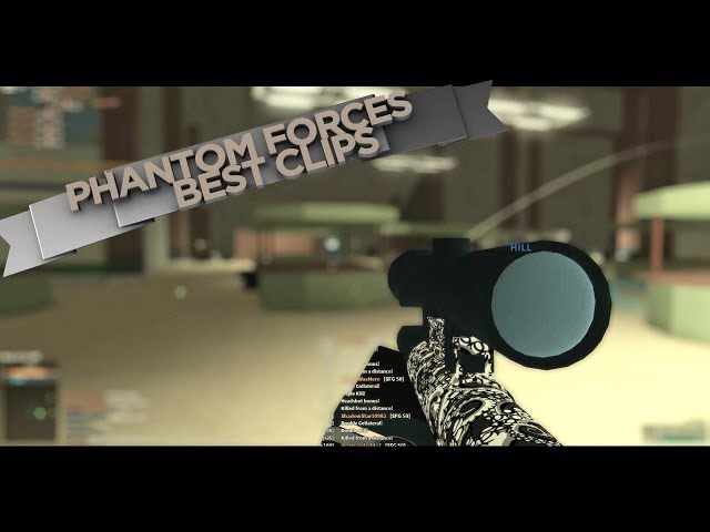 My Top 10 Favorite Clips on Phantom Forces!! (roblox)