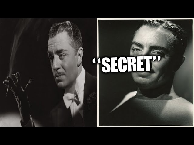 William Powell: Unveiling The Silver Screen's Seductive Gentleman!