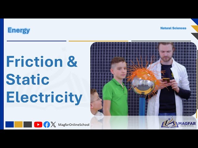 Friction & Static Electricity I Grade 8 Natural Sciences