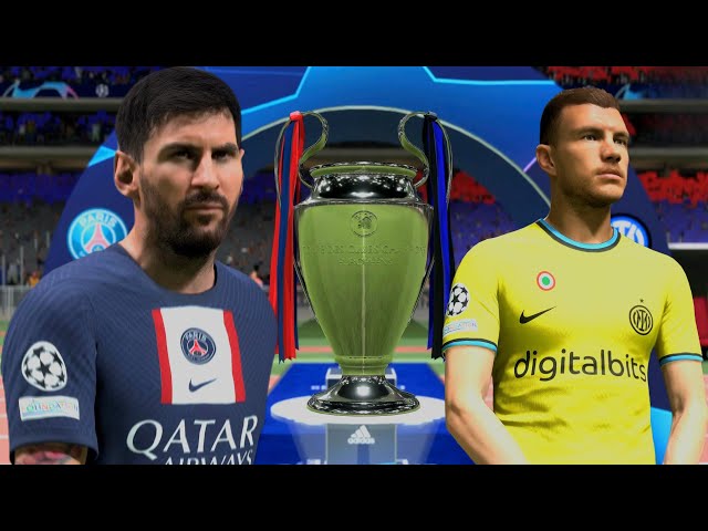 FIFA 23 - PSG vs Inter Milan - UEFA Champions League 22/23 Quarter Final | PS5 #fifa23 #ucl