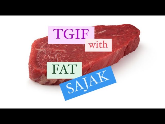 TGIF VOL 5: sajak, sajak