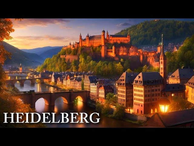 Exploring Heidelberg - A Historic Journey - 4K Travel Vlog || Travel Tube