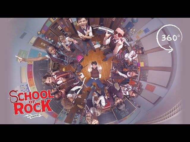 SCHOOL OF ROCK: The Musical – “You’re in the Band” (360 Video)