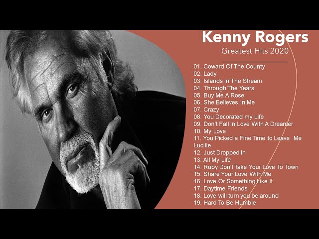 Kenny Rogers Greatest Hits - Best Songs Of Kenny Rogers - Kenny Rogers Country Music Collection 2020