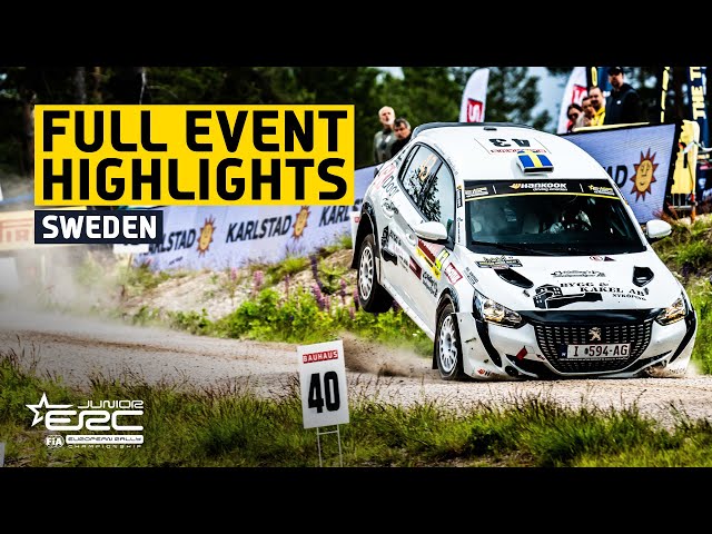 Junior ERC Highlights I ERC Bauhaus Royal Rally of Scandinavia 2024