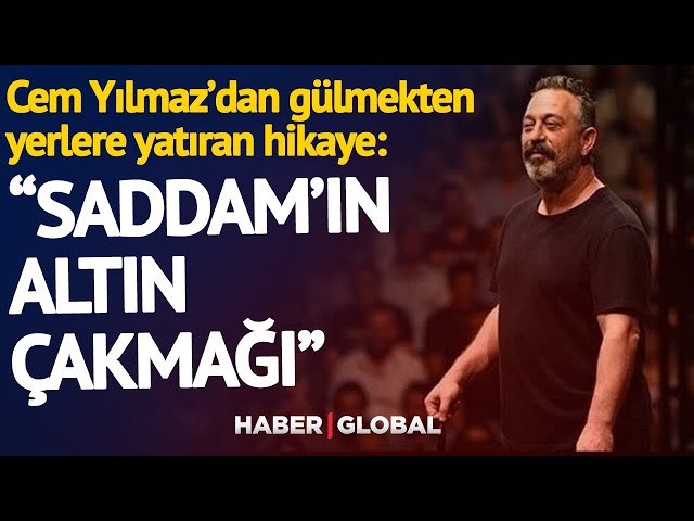 Cem Yılmaz'dan Kahkahalara Boğan Hikaye: Saddam'ın Çakmağı