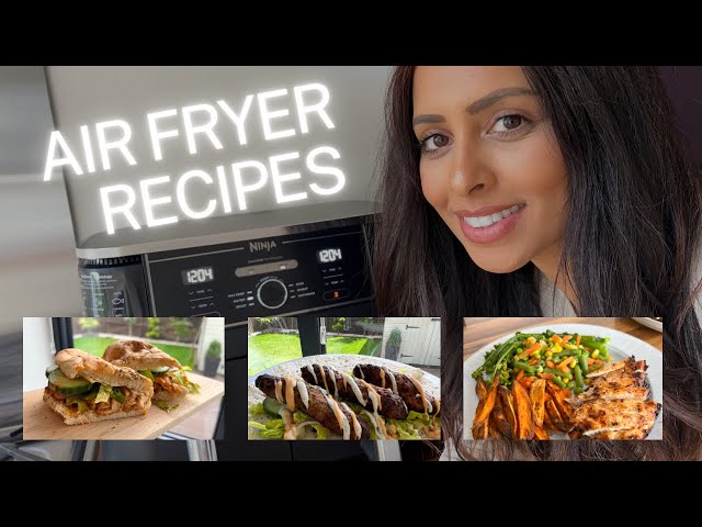 AIR FRYER RECIPES // NINJA FOODI MAX DUALZONE TECHNOLOGY 9.5l AIR FRYER