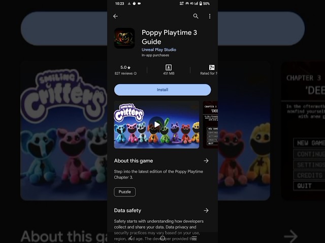 how to download poppy playtime chapter 3 in mobile |poppy playtime chapter 3 download android#poppy