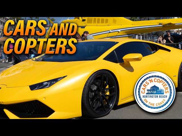 Speed Demons: The 2024 Cars & Copters VIP Experience