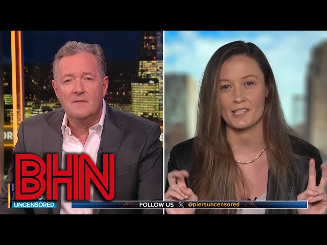 #BHN Emma Vigeland eviscerates Piers Morgan in amazing takedown of facts over feelings truth telling