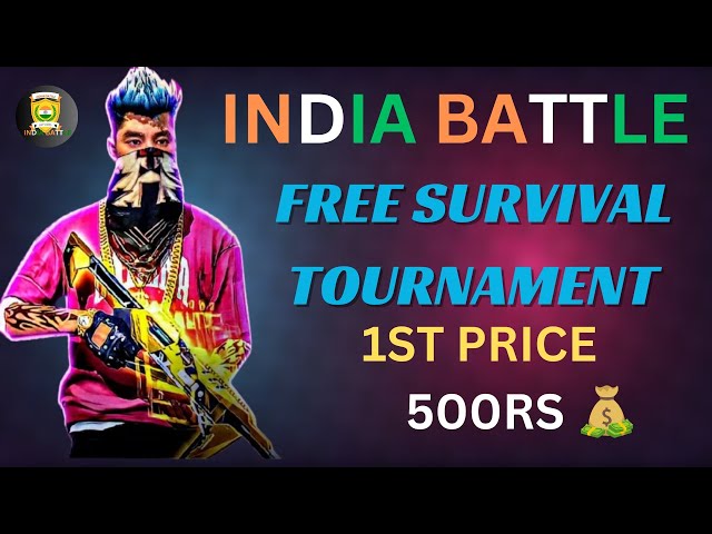 INDIA BATTLE FREE AND PAID MATCH LIVE ||INDIA BATTLE FREE TOURNAMET LIVE|| #freefirelivestream