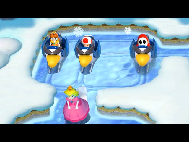 Mario Party 9 - All 1 Vs 3 Mini Games with Peach Vs Daisy, Toad and ShyGuy (Master COM)