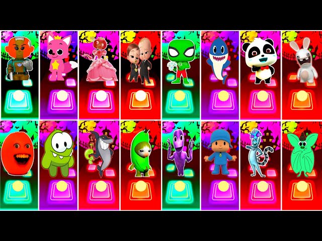 Tiles Hop Megamix-16-Guardians of the Galaxy vs Pinkfong vs Candy princess vs Baby Boss💥