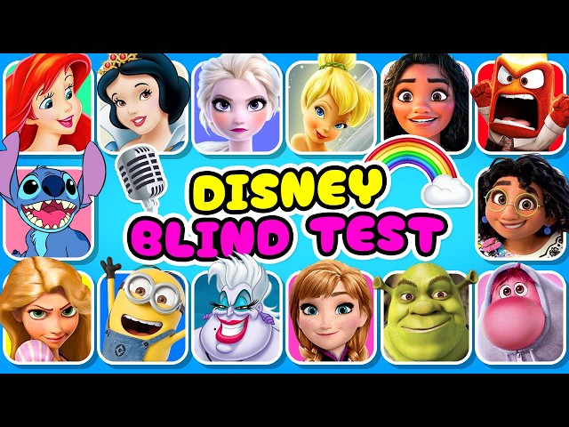 DEVINE 50 CHANSONS spécial DISNEY🎤🌺🎬 | Blind Test | Les Minions, Vaiana, Raiponce, Elsa