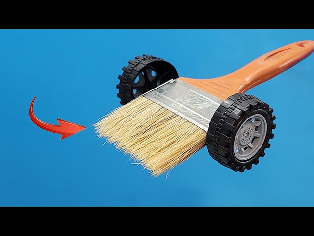 Save Millions of Dollars! 8 ways to turn old paint brushes into useful items to change your life