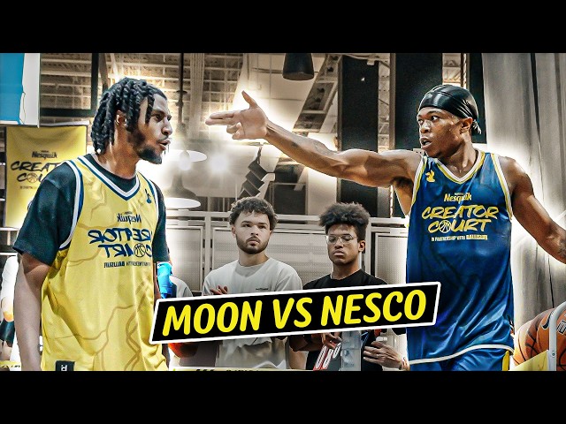 They're Calling Him The Most UNBEATABLE 1v1 Player On YouTube... | Nesco vs Moon | Nesquik CC