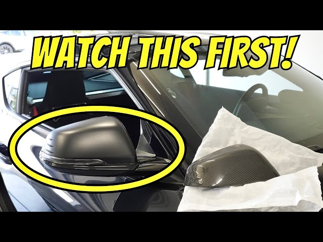 (2020-2025) Toyota Supra Carbon Fiber Mirror Cap DETAILED Installation *Easy DIY*