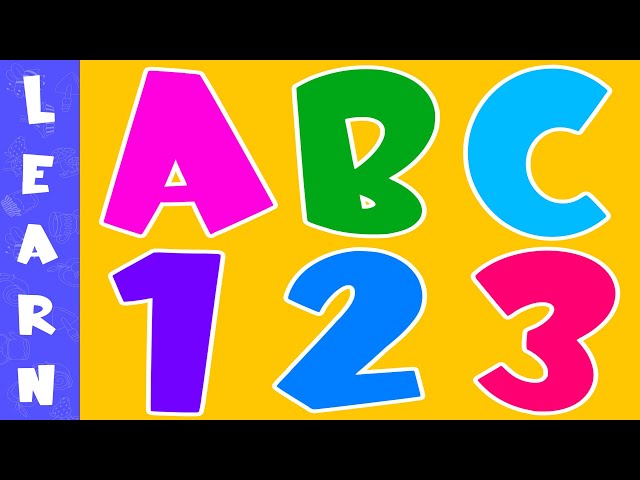 Toddlers Learning Videos For 3 Year Olds | Educational Videos For Kids | ABC,123,Shapes and Fruits