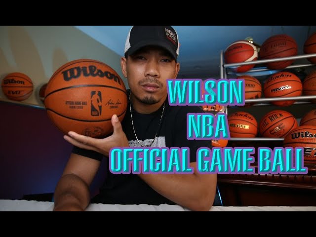 The New Wilson  NBA Official Game Ball UNBOXING REVIEW