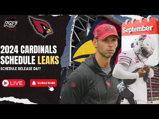 2024 Arizona Cardinals Schedule Leaks! Let's React! 👀