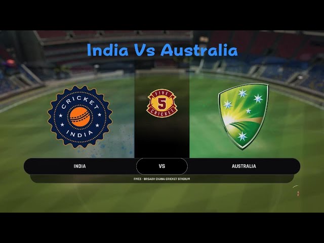 India Vs Australia | Cricket 24 Game Play | 4K HDR