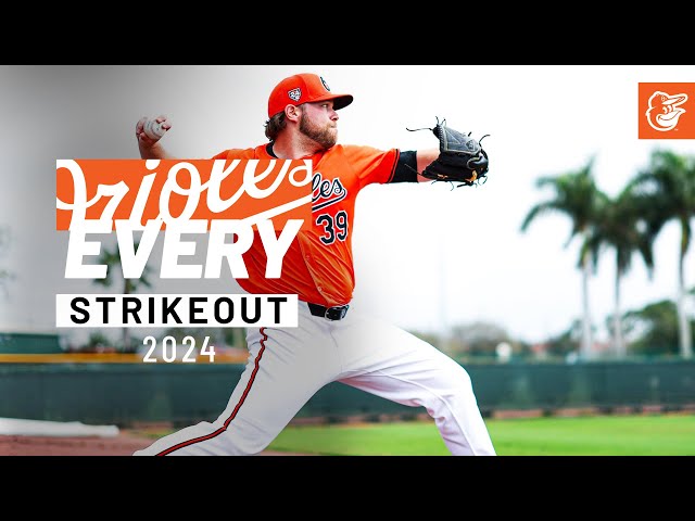 Every Strikeout by an Orioles Pitcher in 2024 | Baltimore Orioles