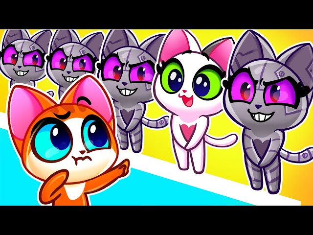 OH NO! 😱 Copy Me Song🎶 Find the Real Lucy! Kids Cartoon by Purr-Purr Baby