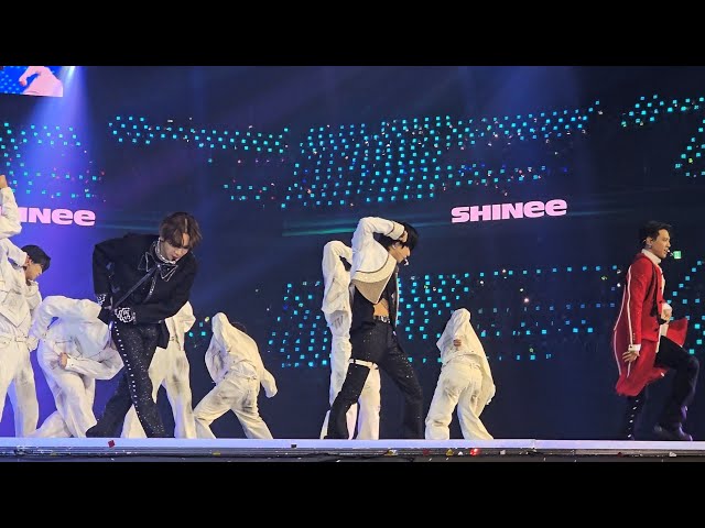 SHINee - Sherlock (SBS Gayo Daejeon 25.12.2023 fancam)