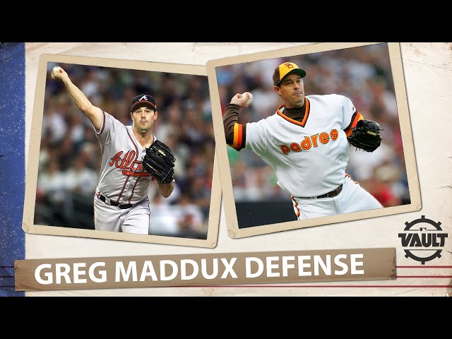 BEST DEFENSIVE PITCHER EVER?!?! Greg Maddux won EIGHTEEN Gold Gloves in his career (won 13 straight)