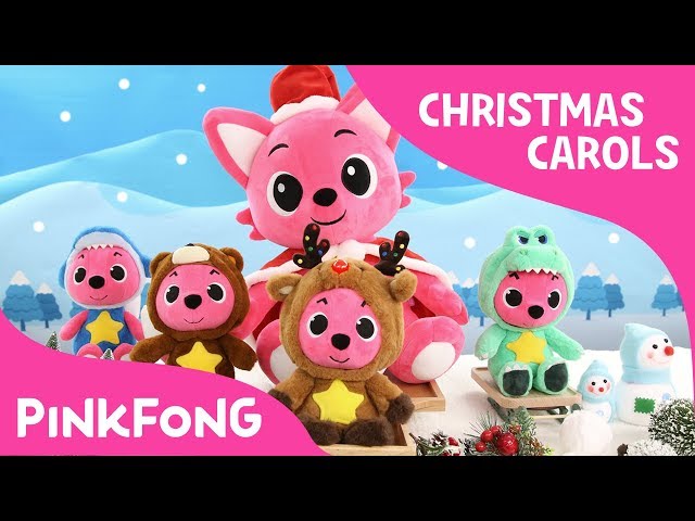 Santa's Reindeer | Christmas Carols | Pinkfong Plush | Pinkfong Songs for Children