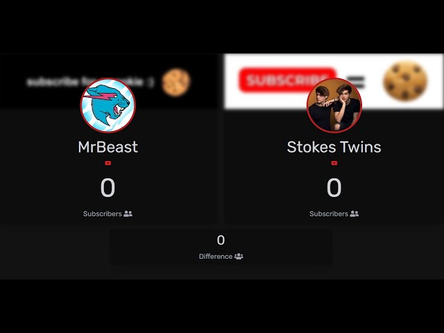 @MrBeast #vs @Stokes Twins || @Subcount @Shorts #Live