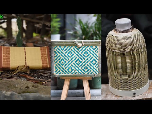 Bamboo Crafts - Awesome bamboo craft making 2024 - How to make wonderful crafts from bamboo 2024