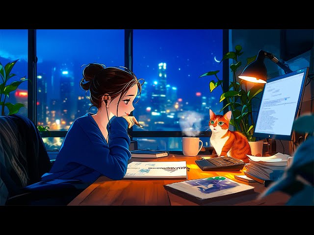 Lofi Work  📚 Study Music Playlist for a productive day ~ relax / stress relief